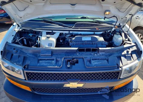 2019 Chevrolet Express G2500 from USA, damaged, VIN 1GCWGAFP2K1174942